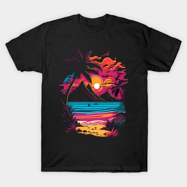 Summer Beach Lover T-Shirt by T-shirt US